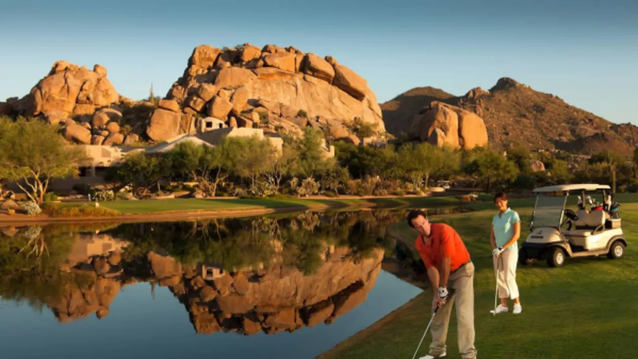 Golfers at Boulders Resort & Spa